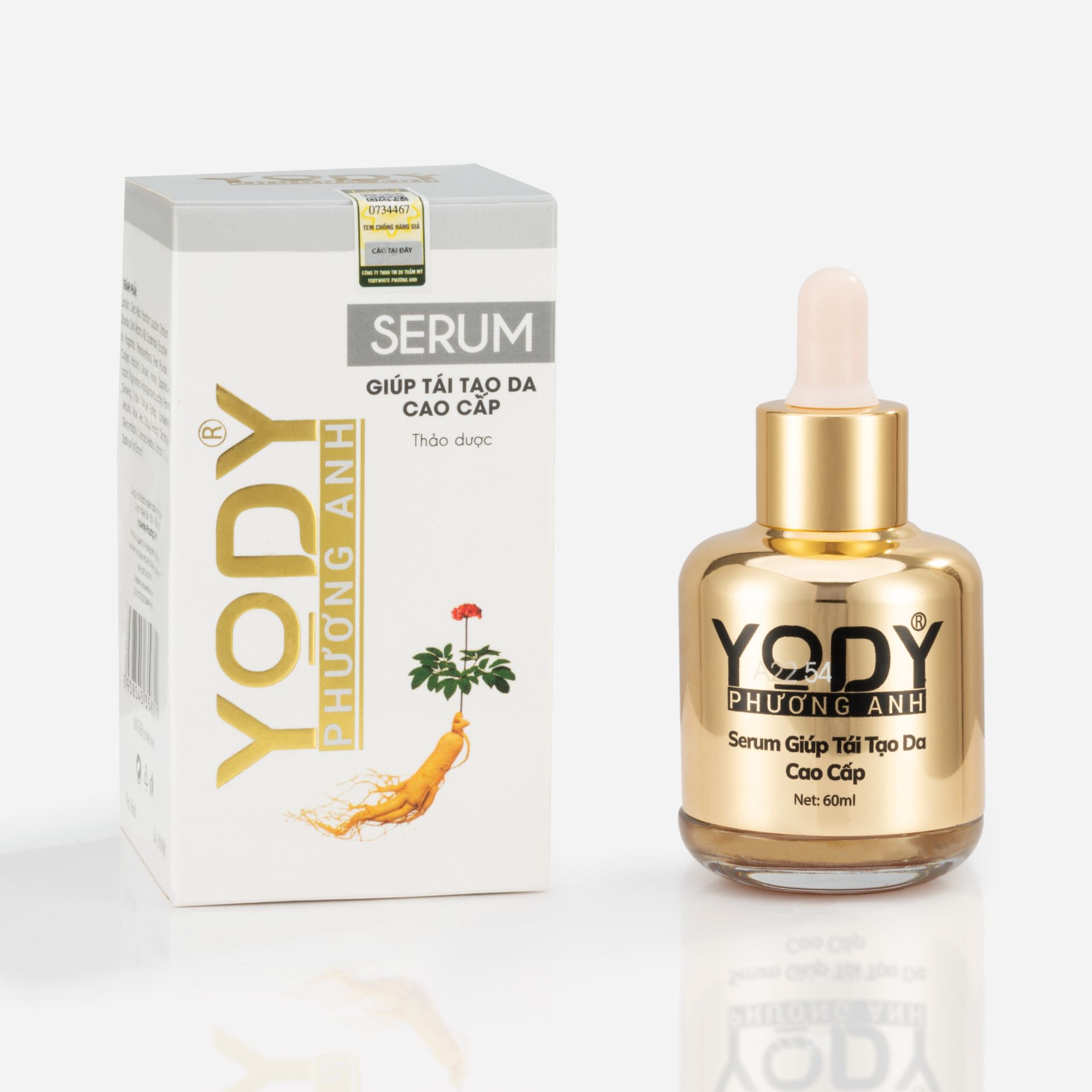 SERUM THẢO DƯỢC TÁI TẠO CAO CẤP YODY WHITE PHƯƠNG ANH